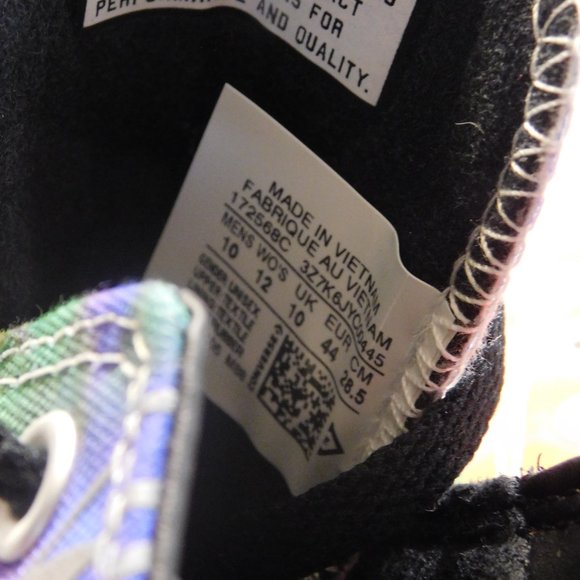 Converse Chuck Taylor All Star Tie Dye High Top Sneakers Unisex - Picture 8 of 9